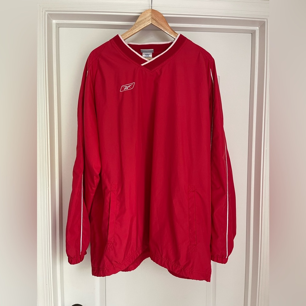 Vintage Reebok Pullover Windbreaker Sz XL